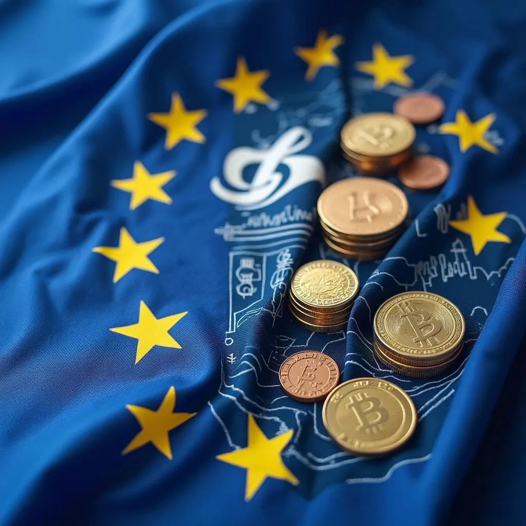 Symboles de l'Union Européenne évoquant les subventions
